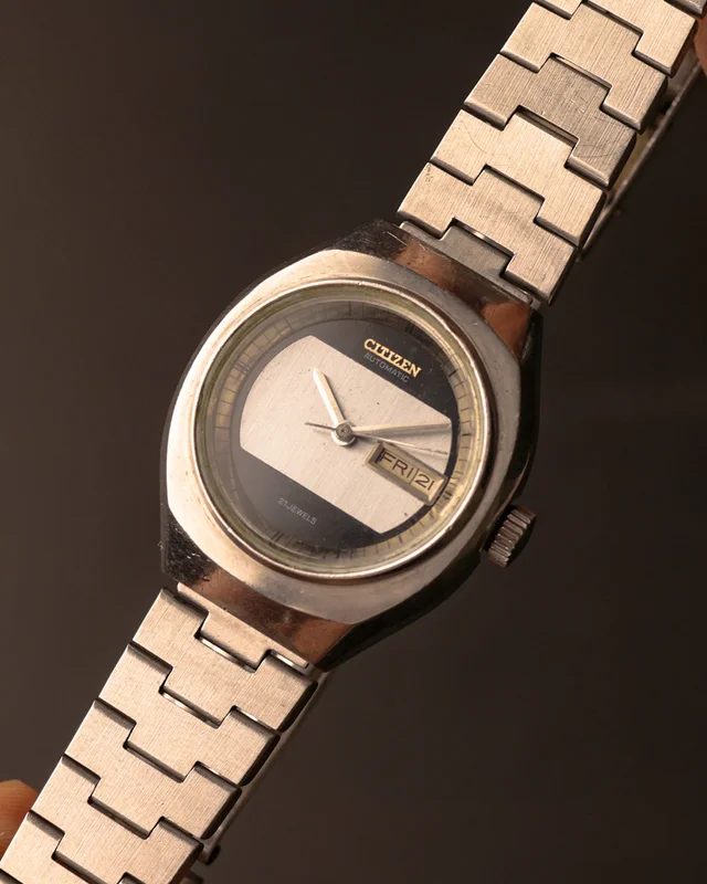 Citizen Ladies Automatic Day-Date - Two-Tone Dial, 21 Jewels (1970s) [30mm]