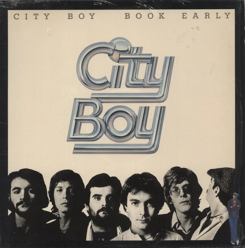 City Boy Book Early - shrink UK Vinyl LP