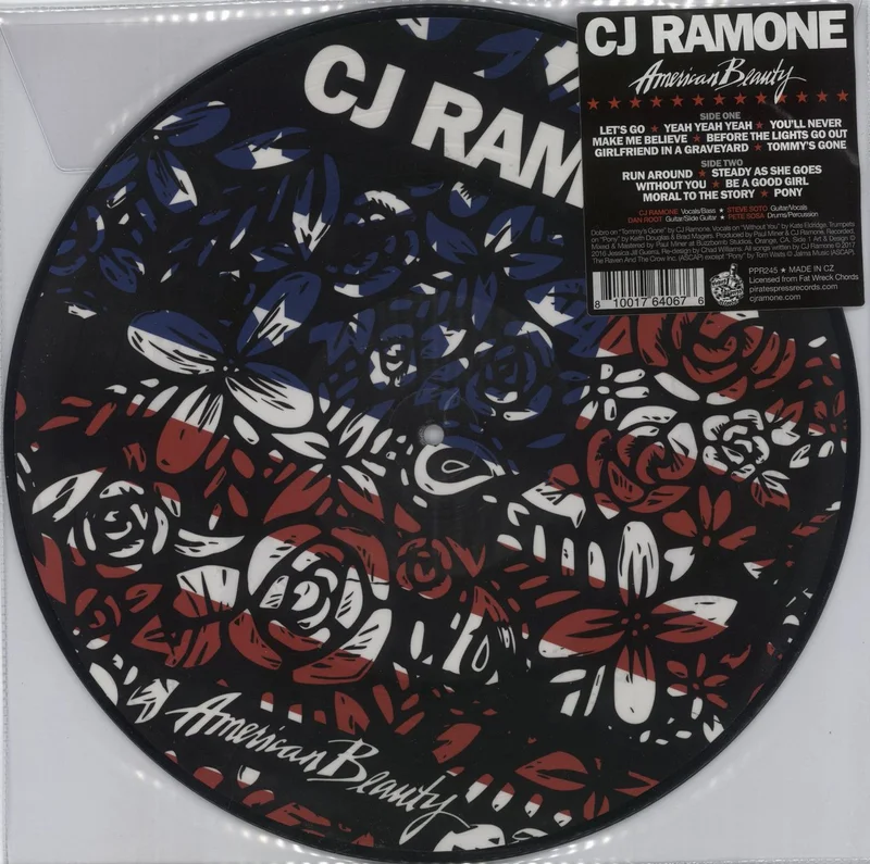 CJ Ramone American Beauty US Picture disc LP