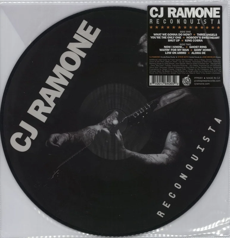 CJ Ramone Reconcquista US Picture disc LP