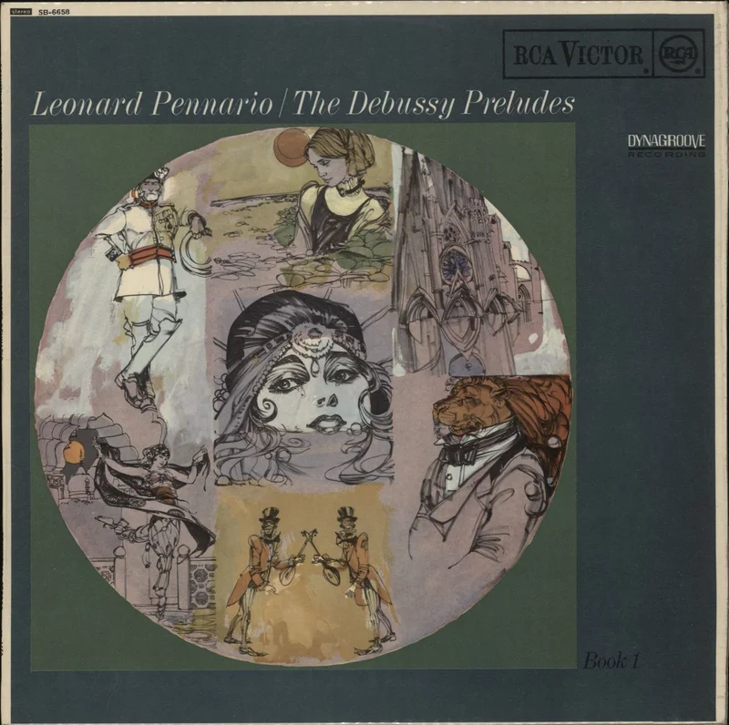 Claude Debussy The Debussy Preludes (Book 1) UK Vinyl LP