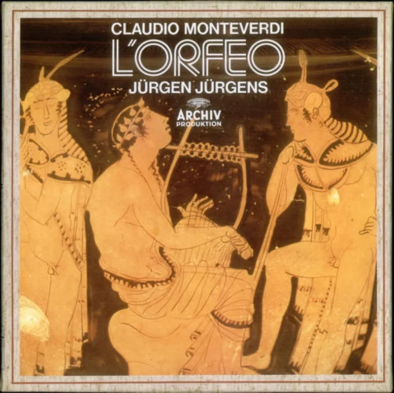 Claudio Monteverdi L'Orfeo German 3-LP vinyl set