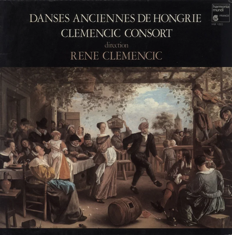 Clemencic Consort Danses Anciennes De Hongrie Et De Transylvanie French Vinyl LP