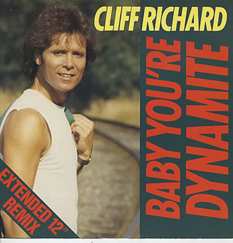 Cliff Richard Baby You're Dynamite UK 12" vinyl