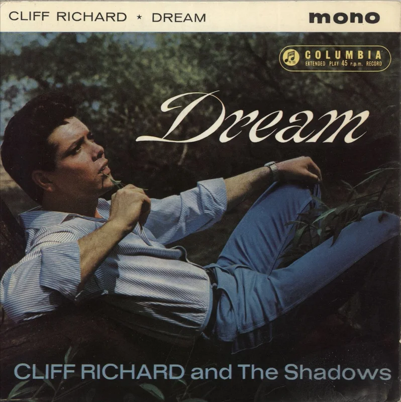 Cliff Richard Dream EP - 1st UK 7" vinyl