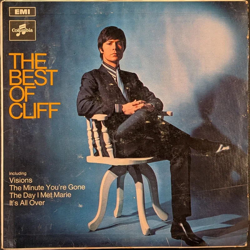 Cliff Richard - The Best Of Cliff (Indian pressing) ( (Used Vinyl - VG) NJ Marketplace