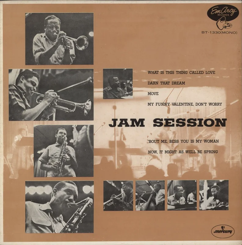 Clifford Brown Jam Session Japanese Vinyl LP