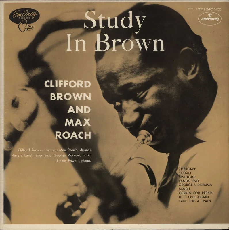Clifford Brown & Max Roach Study In Brown Japanese Vinyl LP