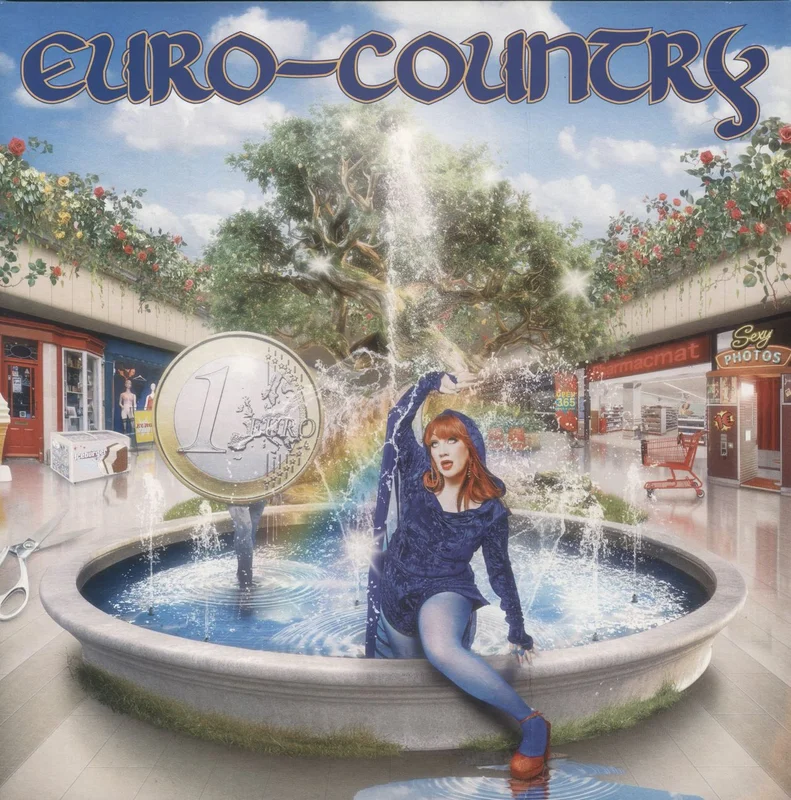 CMAT Euro-Country - Clear / Blue + Blue Vinyl UK 2-LP vinyl set
