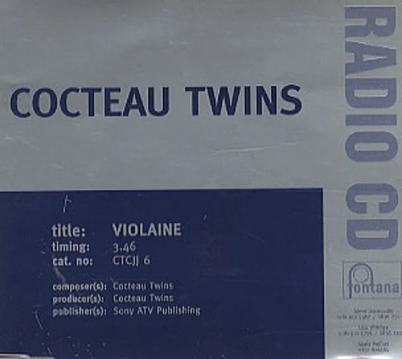 Cocteau Twins Violaine UK Promo CD single