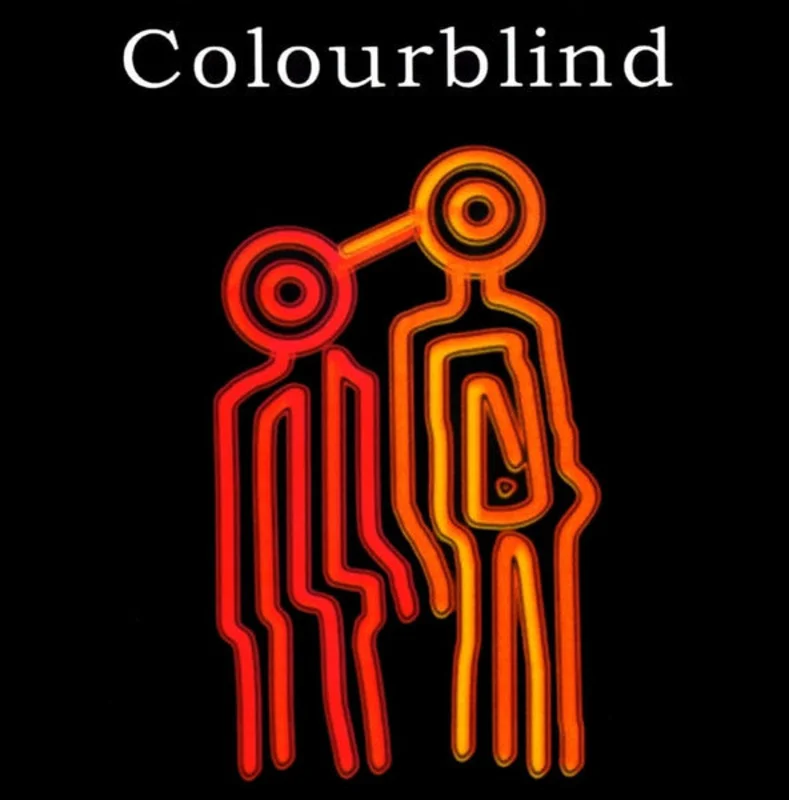 Colourblind  Colourblind (Solid Red) (Quick Ship)