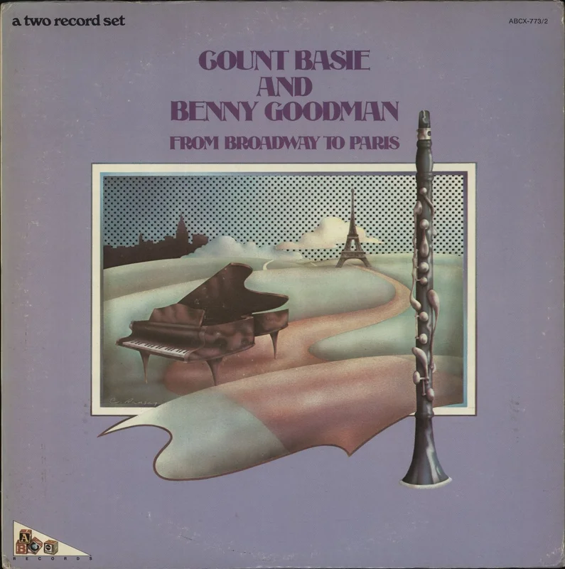 Count Basie From Broadway To Paris US Promo 2-LP vinyl set