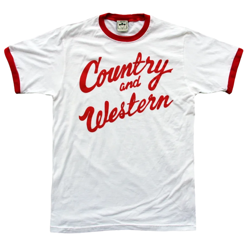 Country & Western Unisex Ringer Tee