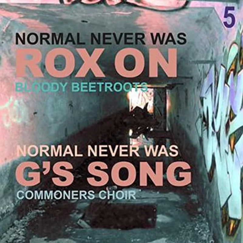 Crass Normal Never Was V (Blue Colored Vinyl)