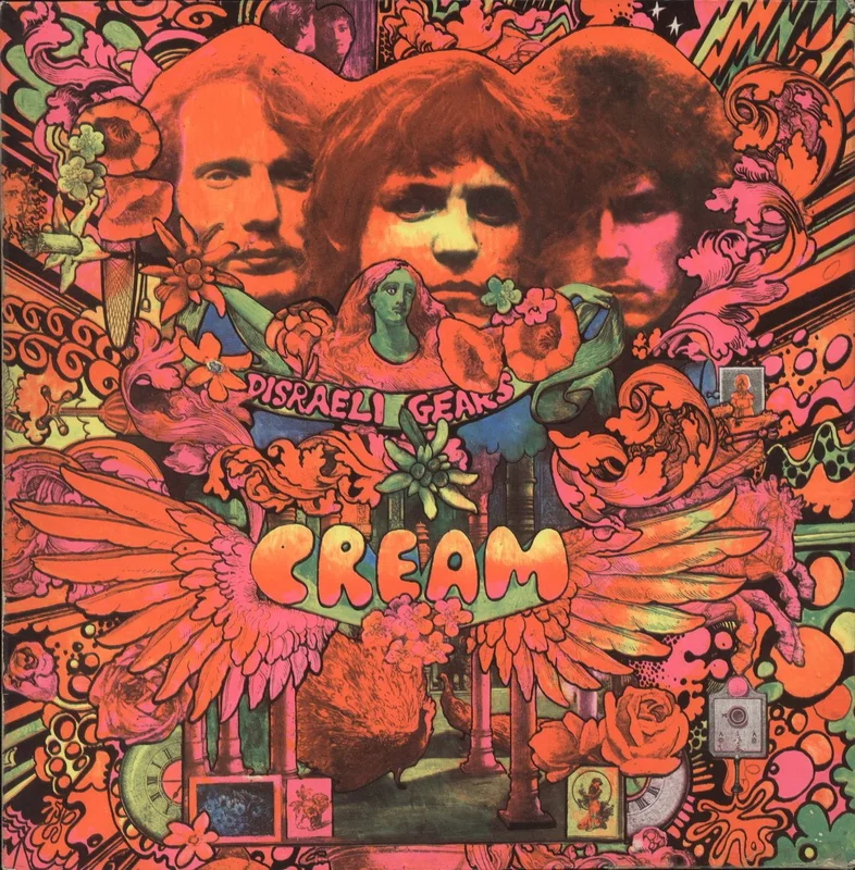 Cream Disraeli Gears - 1st UK Vinyl LP
