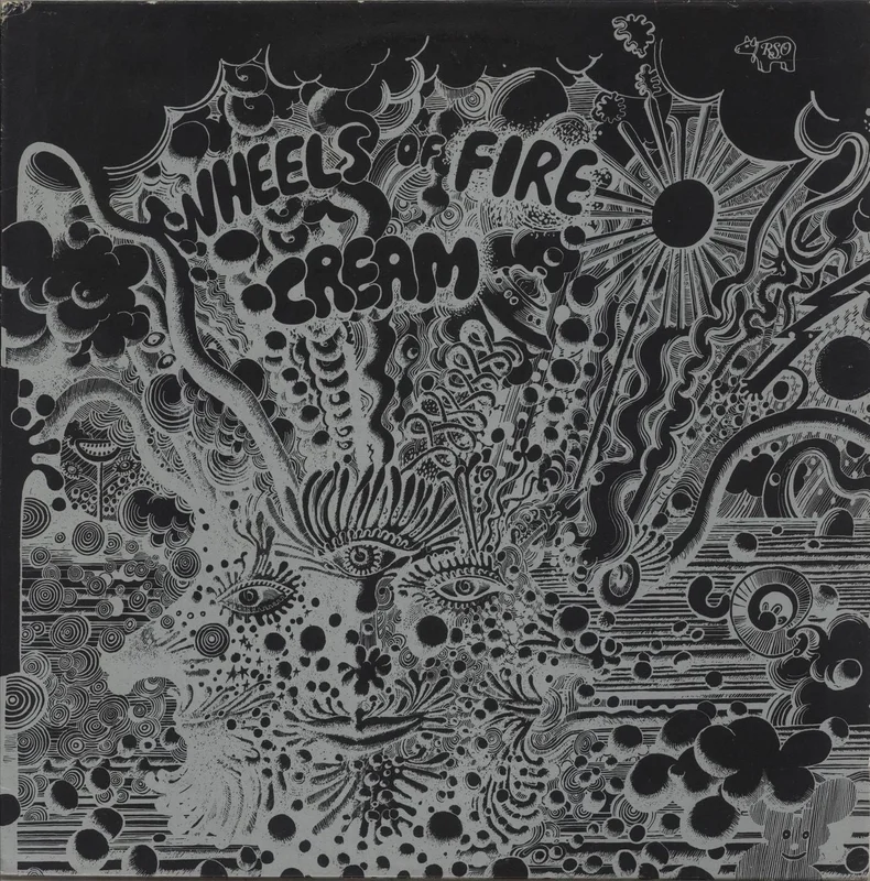 Cream Wheels Of Fire - Live At The Fillmore UK Vinyl LP