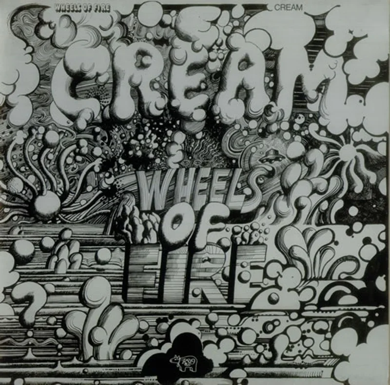 Cream Wheels Of Fire UK 2-LP vinyl set