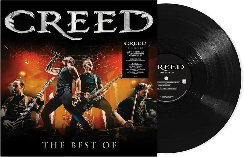 Creed The Best of Creed - Black Vinyl - Sealed UK Vinyl LP