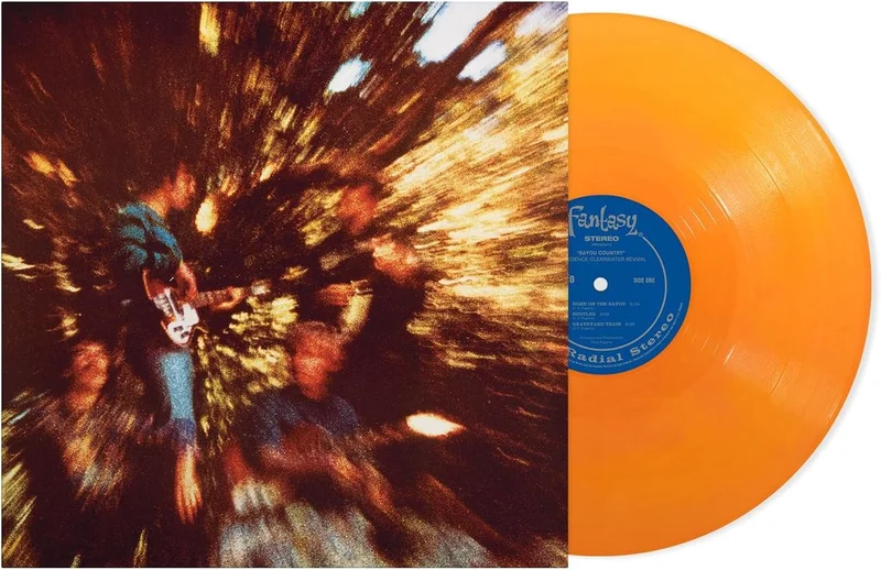 Creedence Clearwater Revival Bayou Country - Opaque Orange Vinyl - Remastered - Sealed UK Vinyl LP