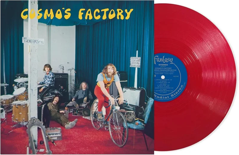 Creedence Clearwater Revival Cosmo's Factory - Opaque Red Vinyl - Remastered - Sealed UK Vinyl LP