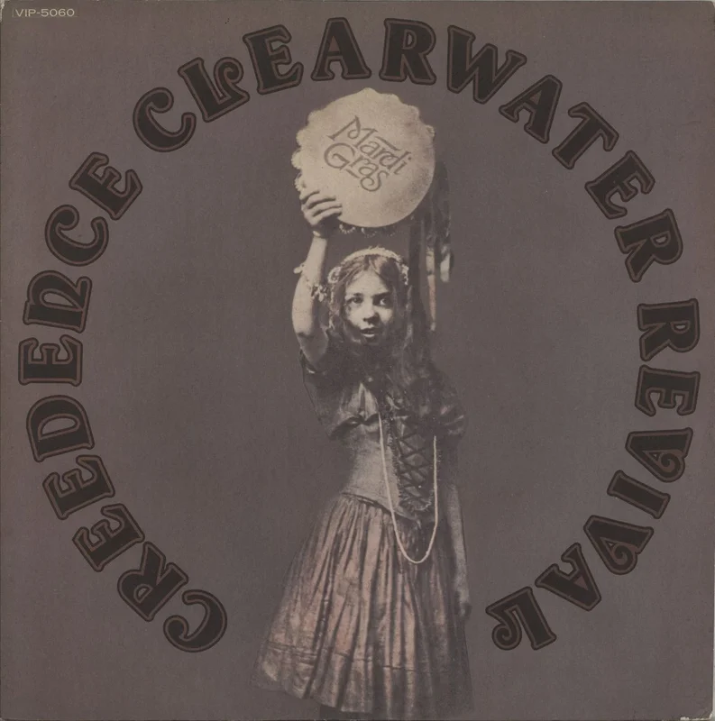 Creedence Clearwater Revival Mardi Gras Japanese Vinyl LP