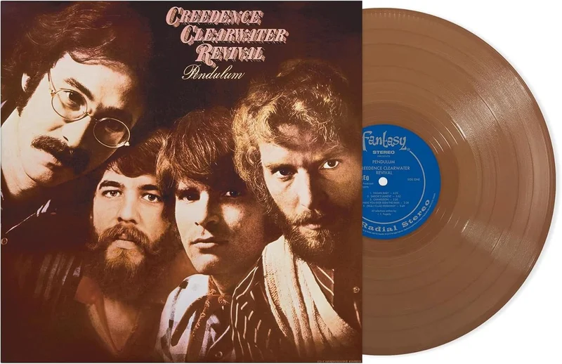 Creedence Clearwater Revival Pendulum - Opaque Brown Vinyl - Remastered - Sealed UK Vinyl LP