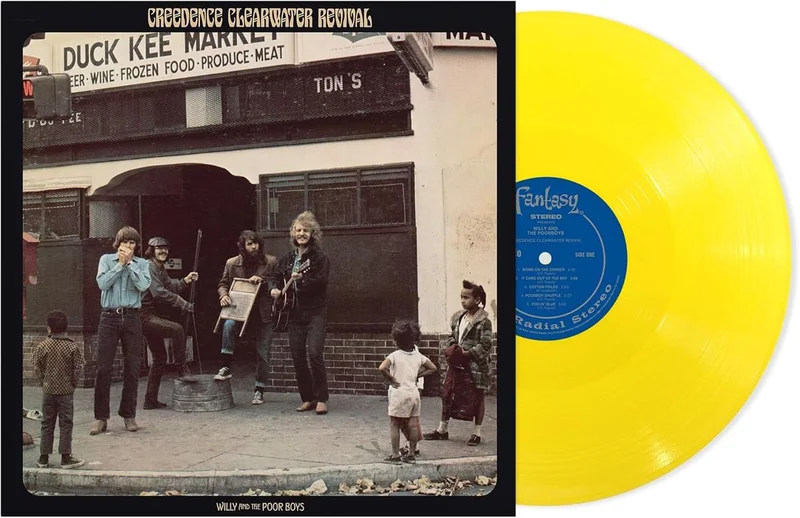 Creedence Clearwater Revival Willy And The Poor Boys - Opaque Yellow Vinyl - Remastered - Sealed UK Vinyl LP