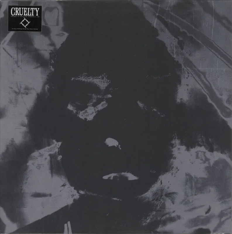 Cruelty There Is No God Where I Am - Clear With Black Splatter Vinyl UK Vinyl LP
