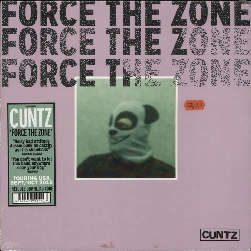 Cuntz Force The Zone - Sealed Australian Vinyl LP