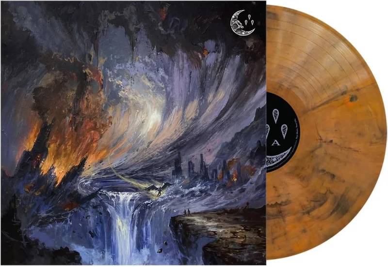 Currents All That Follows - Orange With Black Smoke Vinyl - Sealed UK 12" vinyl