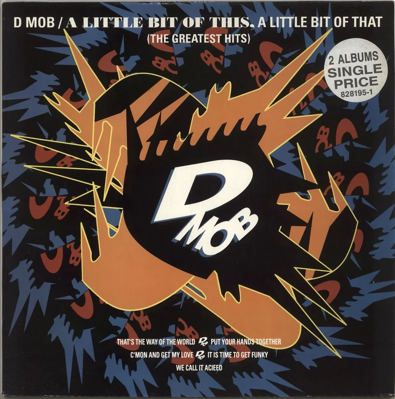 D Mob A Little Bit Of This, A Little Bit Of That: Greatest Hits UK 2-LP vinyl set