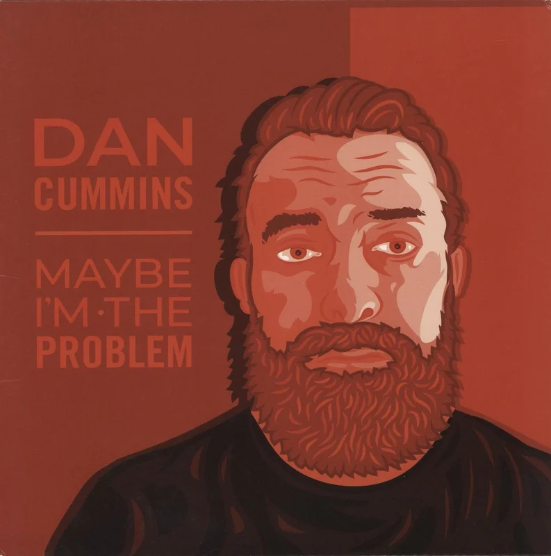 Dan Cummins Maybe I'm The Problem - Black & Red Splatter Vinyl US Vinyl LP