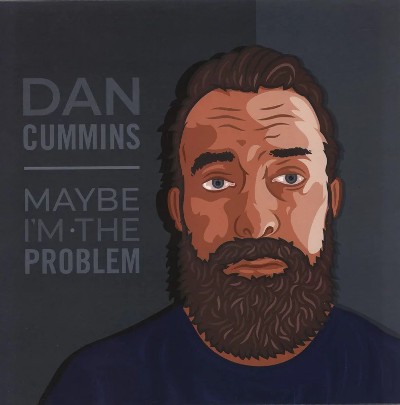 Dan Cummins Maybe I'm The Problem - Positively Blue Splatter Vinyl US Vinyl LP