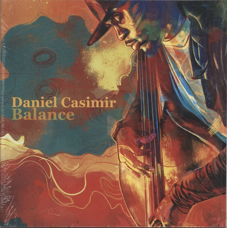 Daniel Casimir Balance - Orange/Gold Marbled Vinyl UK Vinyl LP
