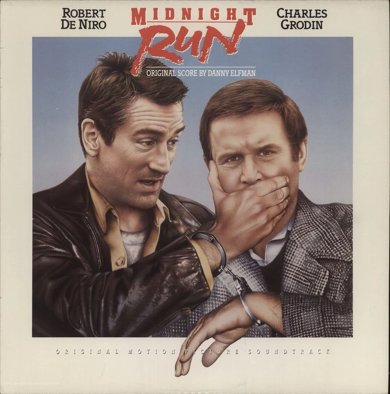 Danny Elfman Midnight Run - OST US Promo Vinyl LP
