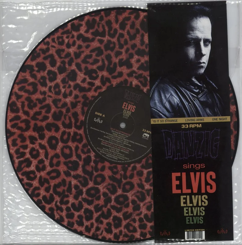 Danzig Sings Elvis - Pink Leopard Print Picture Disc US Picture disc LP