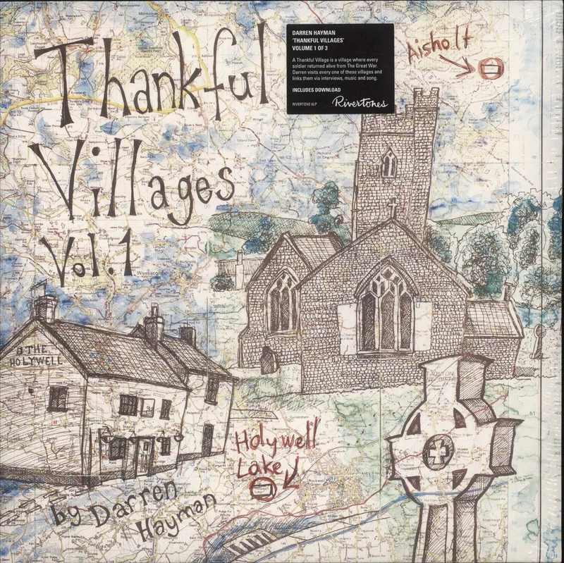 Darren Hayman Thankful Villages Vol. 1 - Sealed UK Vinyl LP