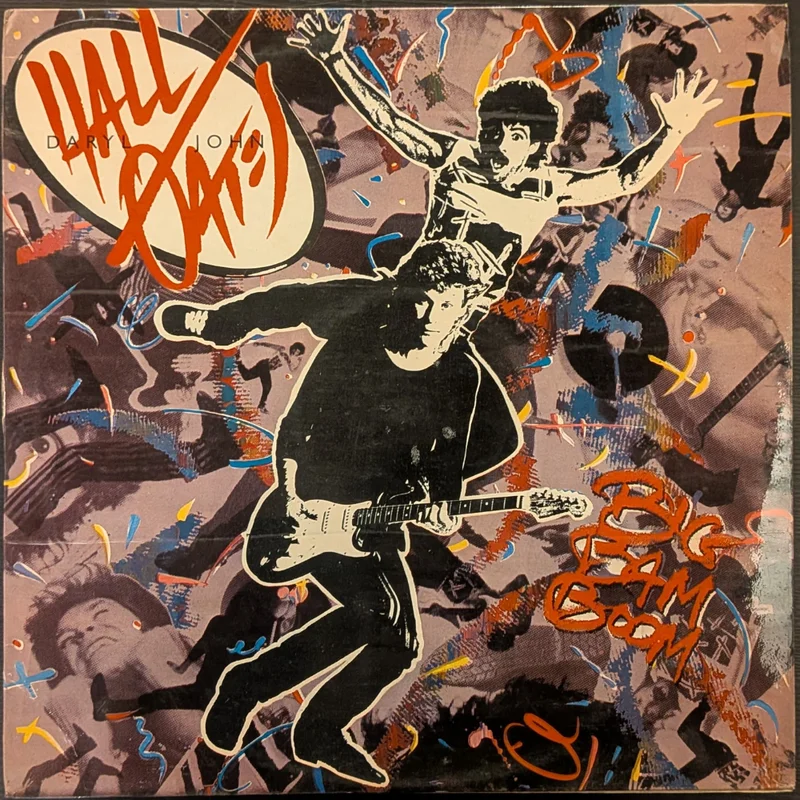 Daryl Hall and John Oates - Big Bam Boom (Indian pressing) ( (Used Vinyl - VG+) NJ Marketplace
