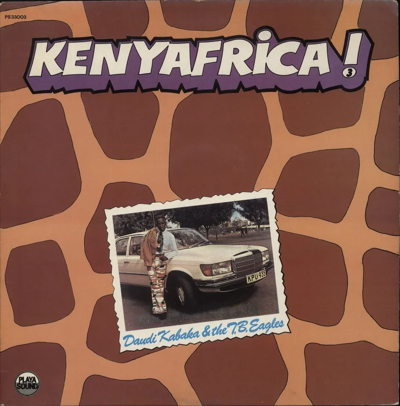 Daudi Kabaka & The T.B. Eagles Kenyafrica Vol.3 French Vinyl LP
