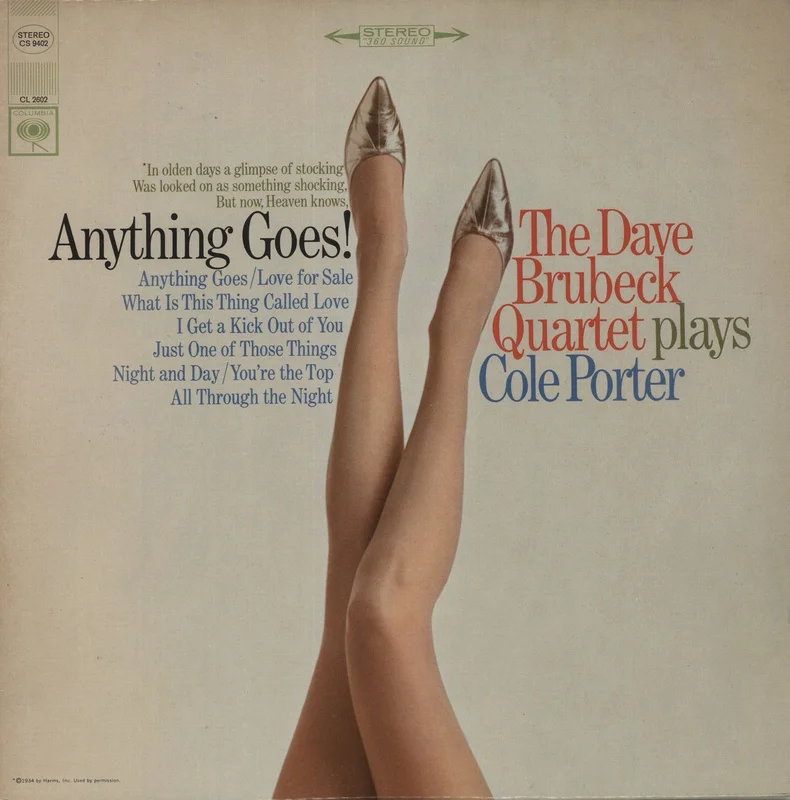 Dave Brubeck Anything Goes! US Vinyl LP