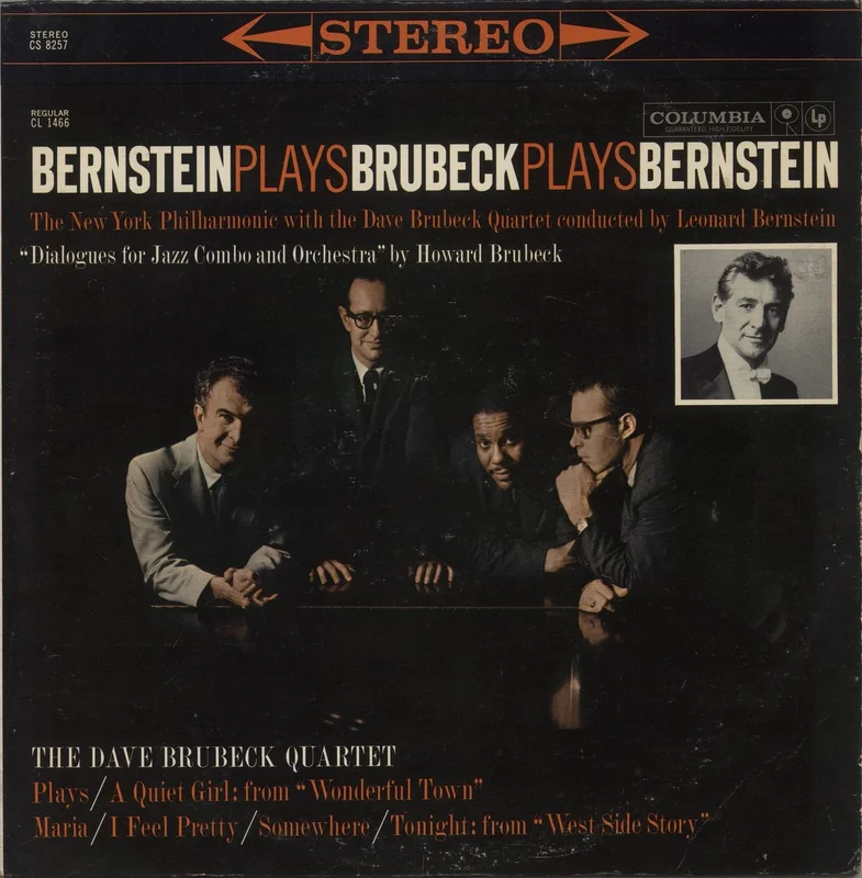 Dave Brubeck Bernstein Plays Brubeck Plays Bernstein US Vinyl LP