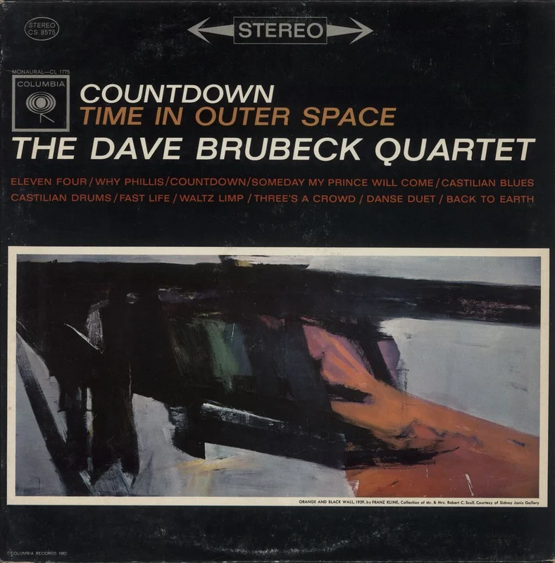 Dave Brubeck Countdown: Time In Outer Space - EX US Vinyl LP