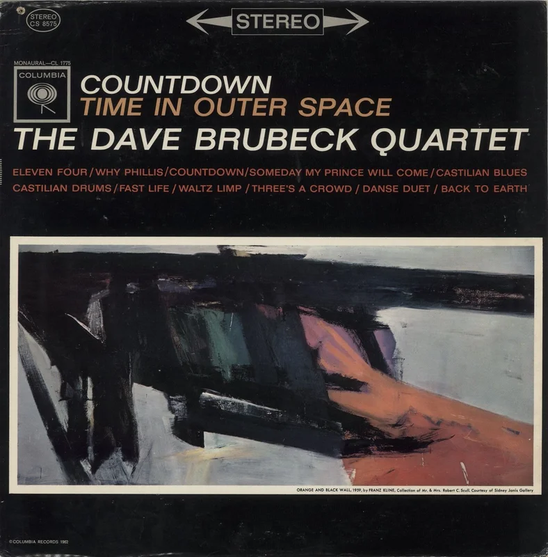 Dave Brubeck Countdown: Time In Outer Space US Vinyl LP