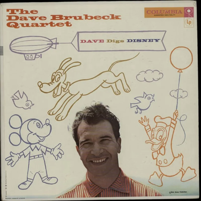 Dave Brubeck Dave Digs Disney US Vinyl LP