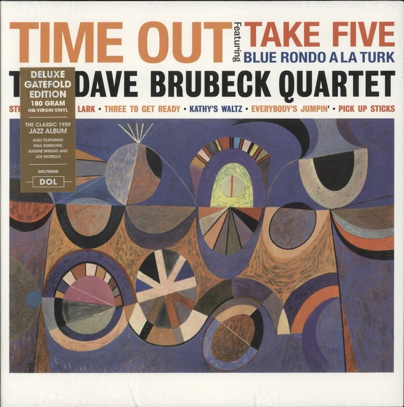 Dave Brubeck Time Out - 180 Gram - Sealed UK Vinyl LP