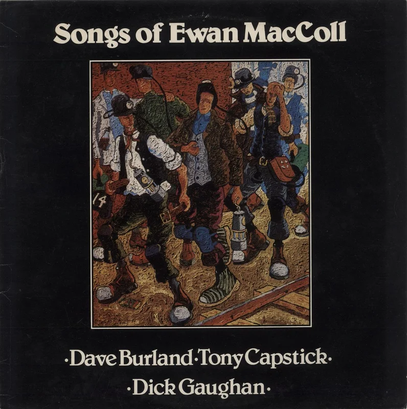 Dave Burland Songs Of Ewan MacColl UK Vinyl LP