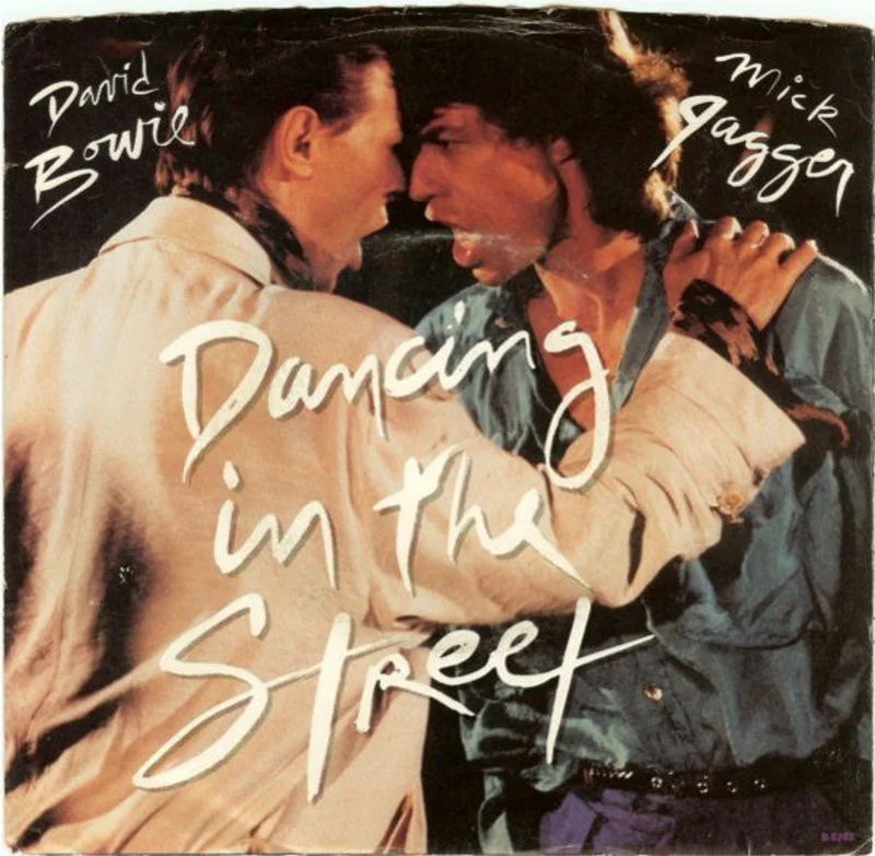 David Bowie And Mick Jagger - Dancing In The Street (7", Single, Jac) (VG+)4