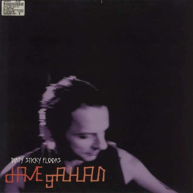 David Gahan Dirty Sticky Floors - EX UK 12" vinyl