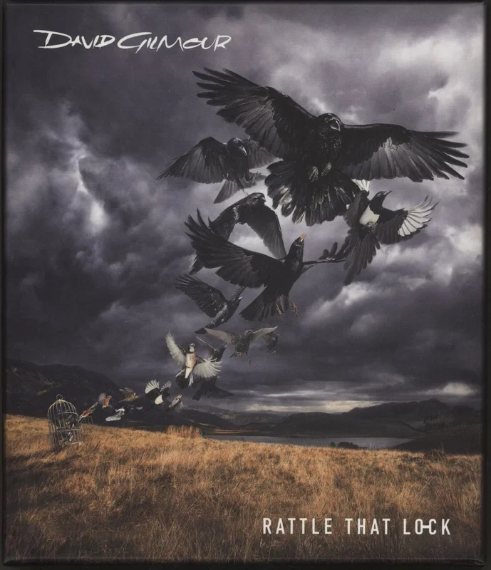 David Gilmour Rattle That Lock - CD + Blu-Ray Disc - Deluxe Edition UK Cd album box set