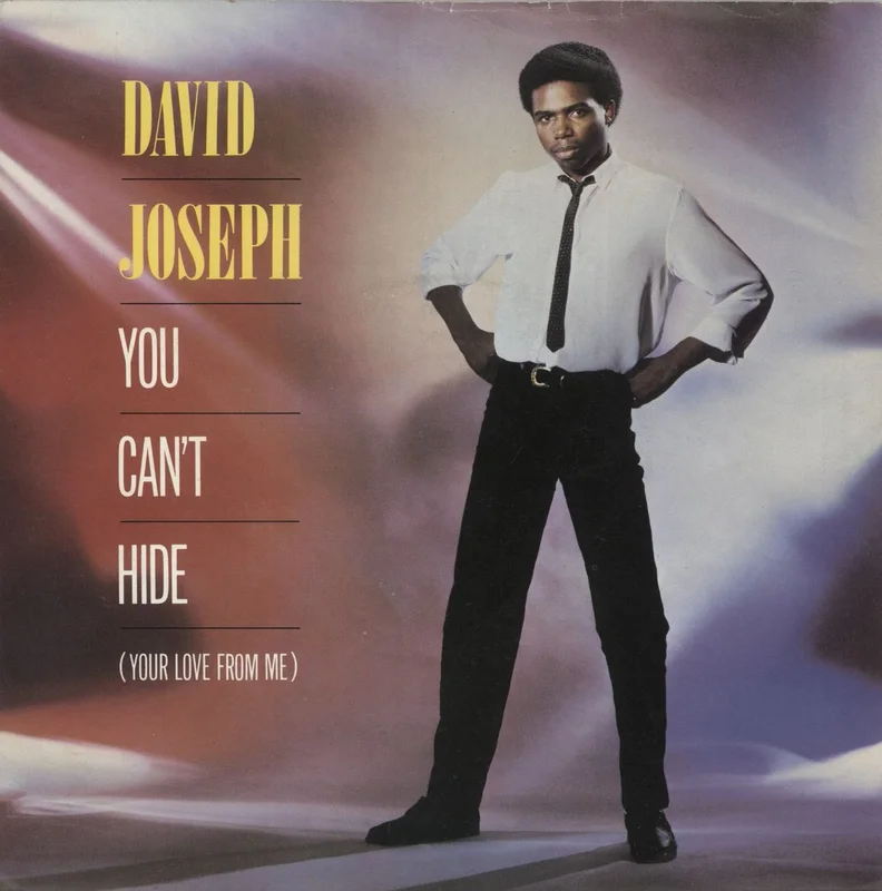 David Joseph You Can't Hide [Your Love From Me] - Misprinted Label UK 7" vinyl